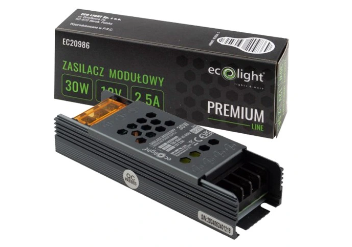 Zasilacz modułowy 24V 30W 1,25A.; EcoLight 20993