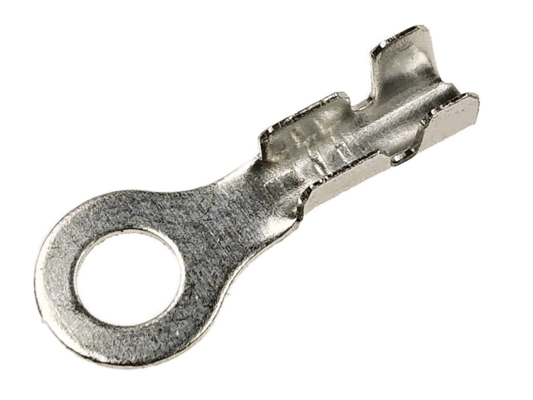 Konektor oczkowy M3 fi-3,2mm nieizolowana, cynowany