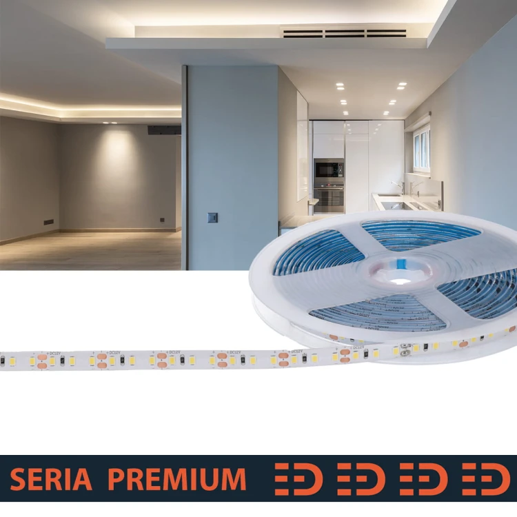 Taśma LED biała neutralna 4000K IP63, Premium CRI90, 12V 120xSMD2835