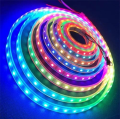 Taśma LED RGB cyfrowa/adresowalna 5V, WS2812B 300xLED5050 5m IP65