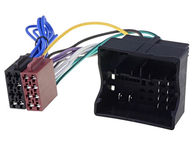Adapter instalacji radiowej Audi, Seat, Skoda, VW; ISO 2012->