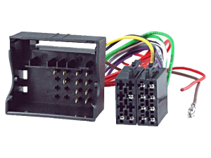 Adapter instalacji radiowej Audi, Seat, Skoda, VW; ISO