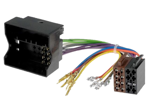 Adapter instalacji radiowej BMW, Citroen, Ford, Mercedes, Opel, Peugeot, VW, Skoda na ISO (uni)