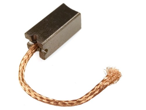 Szczotki grafitowo-miedziane 8x8x16mm, wyprowadzenie górne