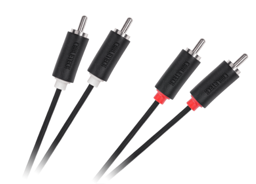 Kabel 2RCA(cinch)-2RCA(cinch) 1,8m; Cabletech