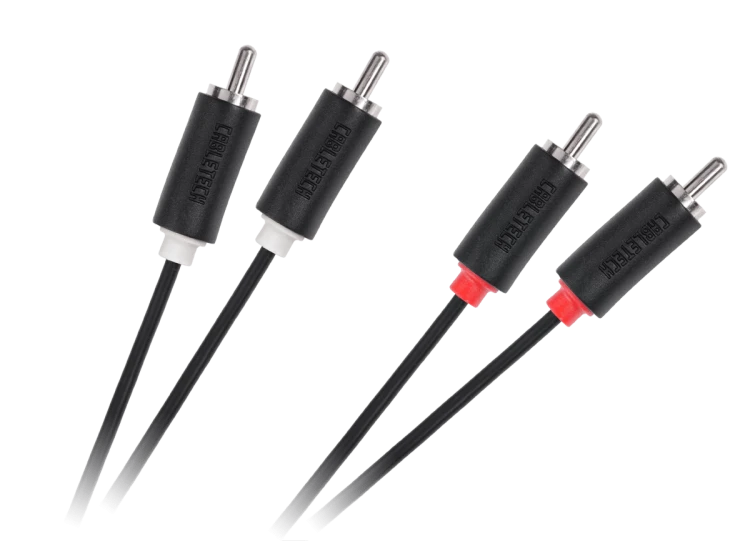 Kabel 2RCA(cinch)-2RCA(cinch) 1,8m; Cabletech
