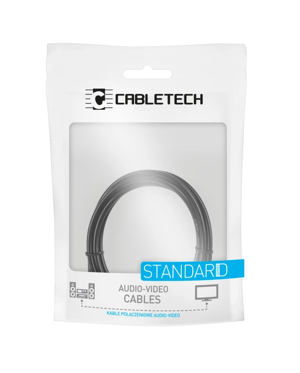Kabel 2RCA(cinch)-2RCA(cinch) 1,8m; Cabletech