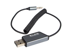 Odbiornik audio Bluetooth AUX OUT Jack 3,5mm, zasilanie USB