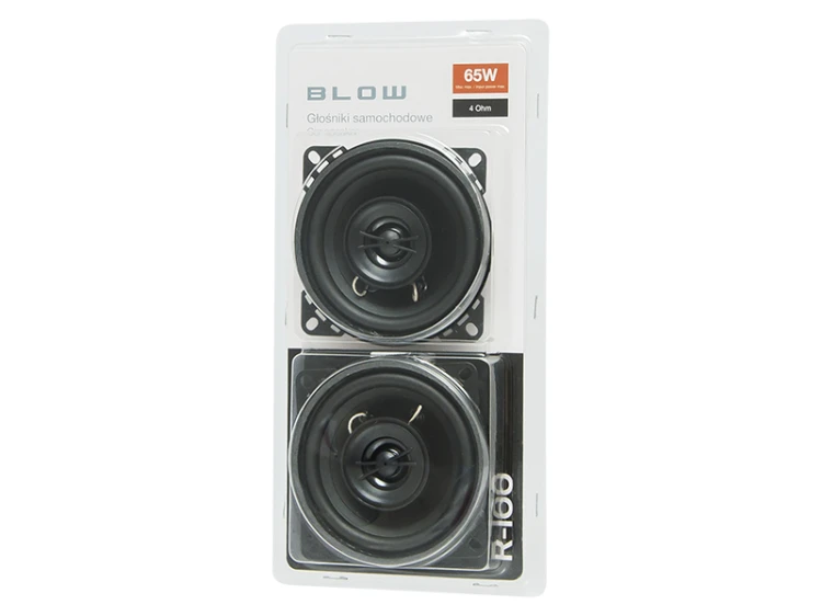 Głośniki samochodowe 10cm 65W 2-way; Blow R-100