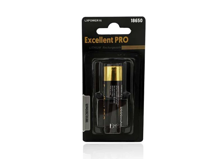 Akumulator 18650 Li-Ion ExcellentPro 3,7V 2,6Ah