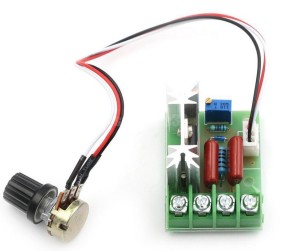 Moduł regulatora napięcia 230V 2000W, potencjometr na przewodzie