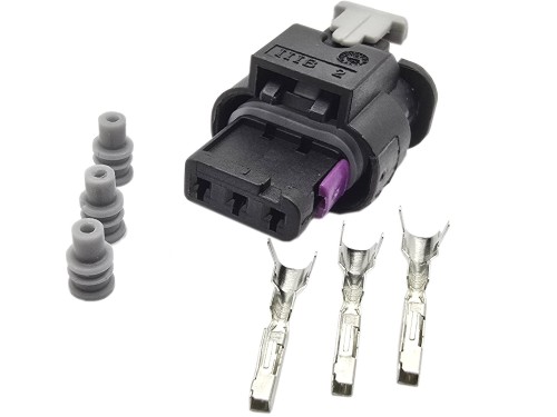 Złącze samochodowe żeńskie 3pin 4F0973703; VW Group