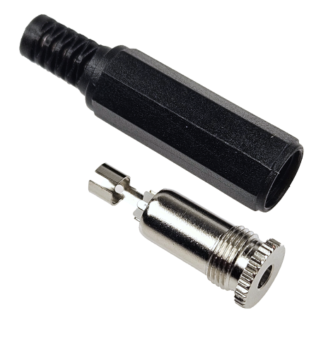 Gniazdo Jack 3,5mm 4 polowe, na przewód; Vitalco J96
