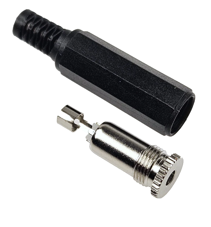Gniazdo Jack 3,5mm 4 polowe, na przewód; Vitalco J96