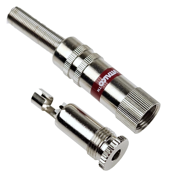 Gniazdo Jack 3,5mm 4 polowe, na przewód; Vitalco J97