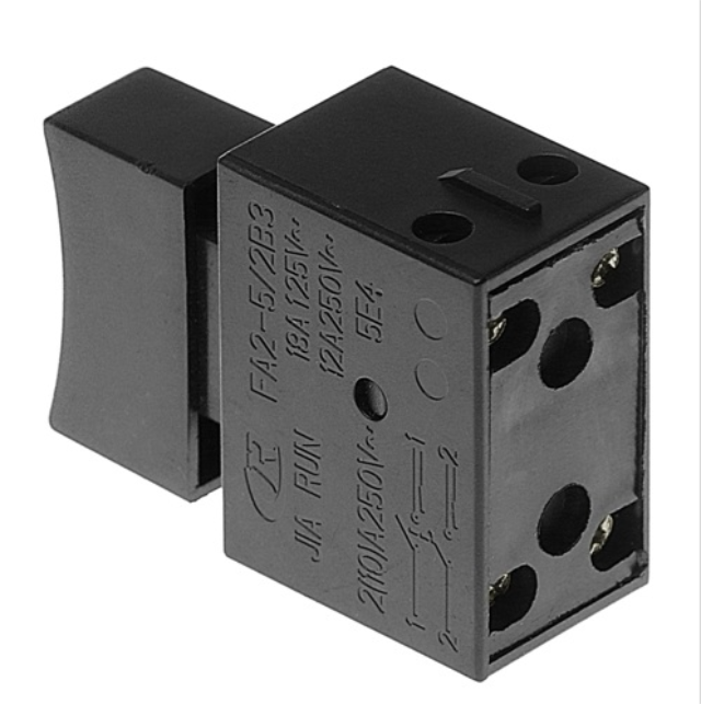 Przełącznik wiertarki / szlifierki, 12A 250V z blokadą