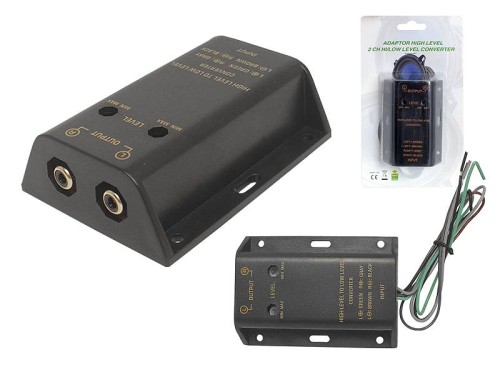 Konwerter poziomu audio High Level na RCA