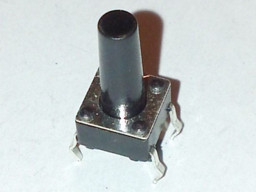 Mikroprzycisk (mikroprzełącznik) 6x6mm 4 piny, wys. 9/12,5mm
