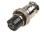 Złącze mikrofonowe CB 8pin, wtyk żeński na przewód; NC518