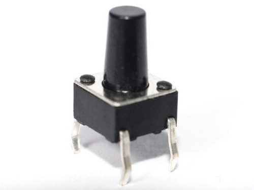 Mikroprzycisk (mikroprzełącznik) 6x6mm 4 piny, wys. 6/9,5mm