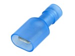 Konektor męski 6,3mm do złącza SZBIII, 1,5-2,5mm2 niebieski; KPIM63