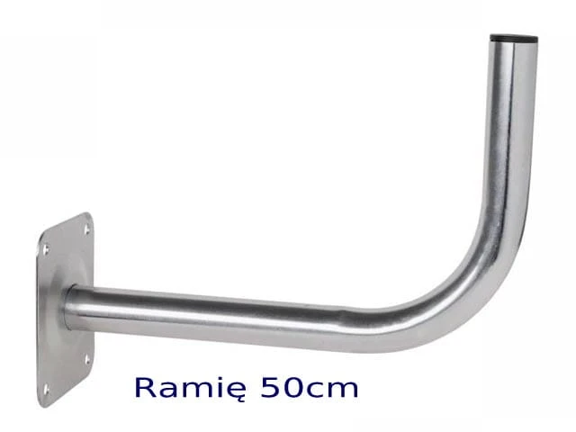 Uchwyt antenowy ścienny, L-50cm