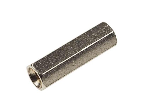 Tulejka dystansowa wewn/wewn, gwint M3 dł. 25mm; niklowana