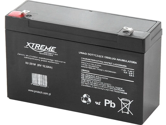 Akumulator żelowy 6V 12Ah Xtreme