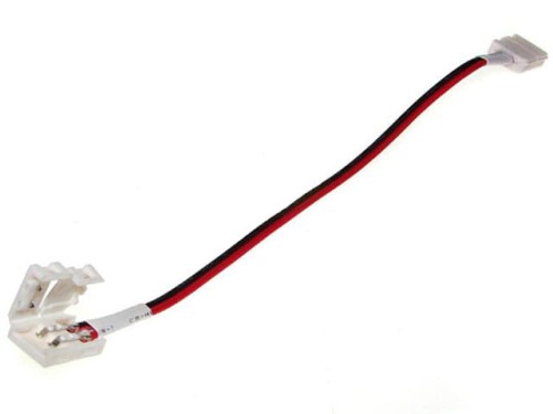 Szybkozłącze do taśm LED 8mm, podwójne z kablem