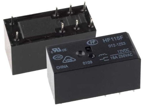 Przekaźnik 12VDC 16A HF115F-012 HONGFA; odp. RM84P