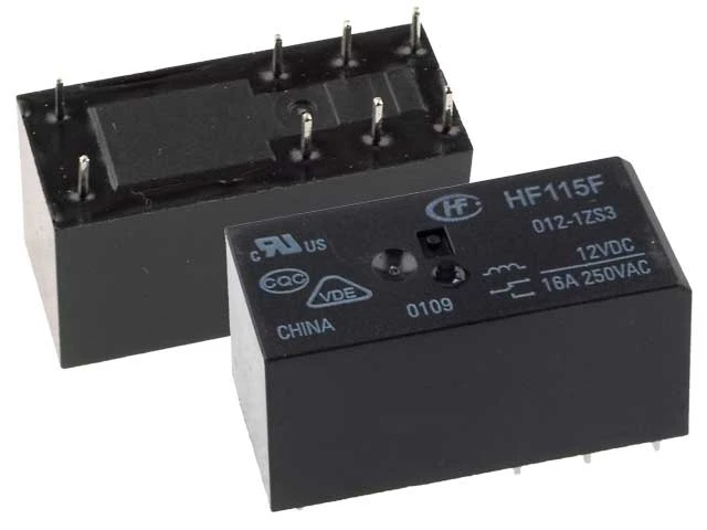 Przekaźnik 12VDC 16A HF115F-012 HONGFA; odp. RM84P