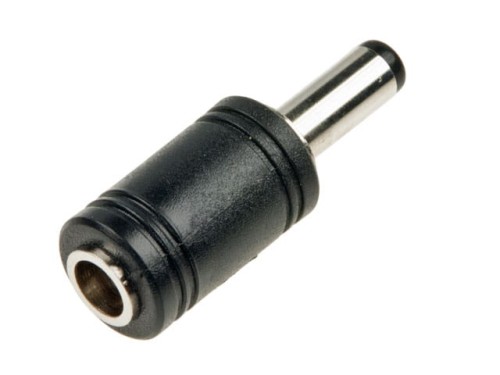 Adapter DC gniazdo 2,1x5,5 wtyk 2,5x5,5 Vitalco