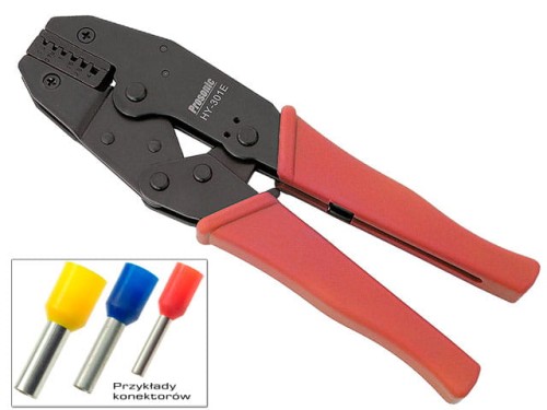 Zaciskarka tulejek, 0,5-6mm2 HT-301E