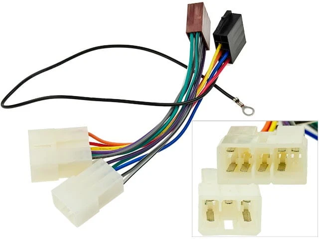 Adapter instalacji radiowej Mitsubishi; ISO