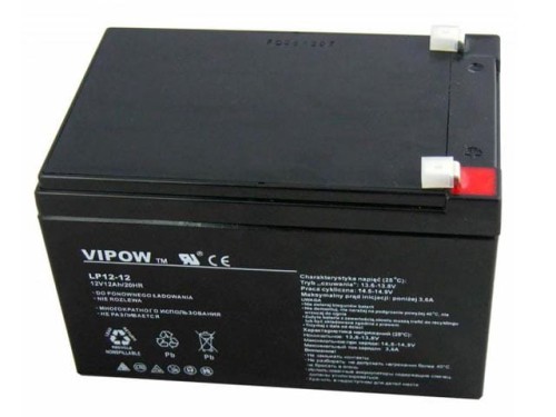  Akumulator żelowy 12V 12Ah Vipow