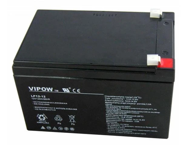  Akumulator żelowy 12V 12Ah Vipow