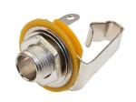 Gniazdo Jack 6,3mm mono metal montażowe