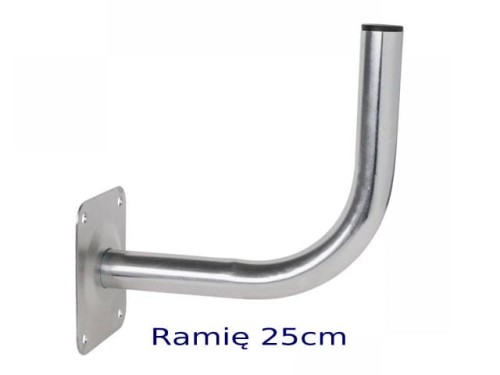 Uchwyt antenowy ścienny, L-25cm