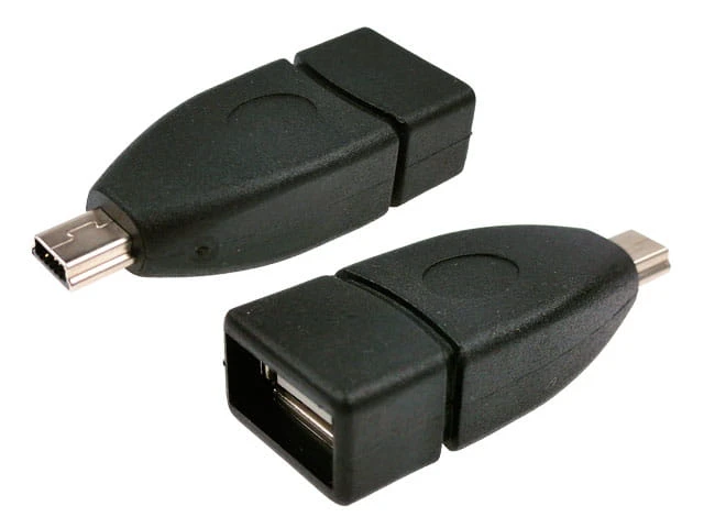 wtyk mini USB na gniazdo USB A