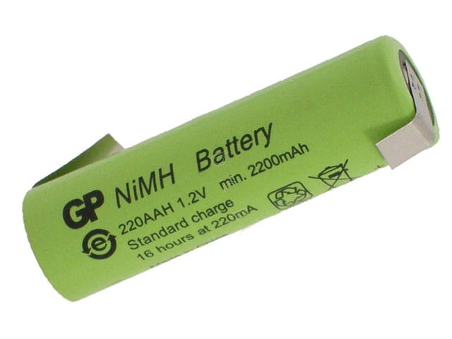 Akumulator R6(AA) 2200mAh, blaszki lutownicze