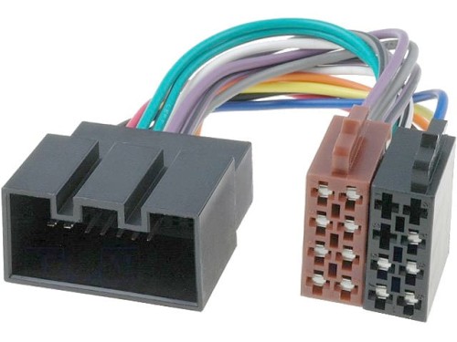 Adapter instalacji radiowej Jaguar; ISO