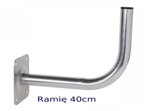Uchwyt antenowy ścienny, L-40cm