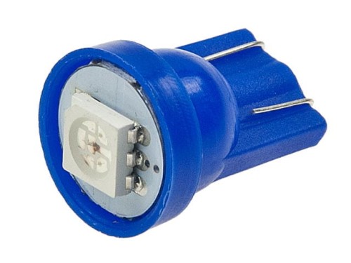 LED R10/T10/W5W niebieska, 1xSMD5050