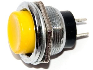 PBS111SD-ON3Y; przełącznik przyciskany OFF-(ON) monostabilny, żółty; PBS26Y