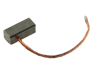 Szczotki grafitowo-miedziane 6,5x6,5x13mm, wyprowadzenie boczne; silniki 6V-12V-24V