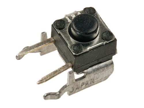 Mikroprzycisk (mikroprzełącznik) kątowy 6x6mm 2 piny