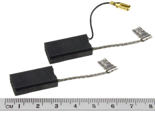 Szczotki węglowe 6,3x12,5x24,5mm; BOSCH 1617014135