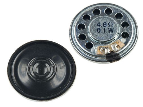 Głośnik 30mm 0,1W 4,8ohm