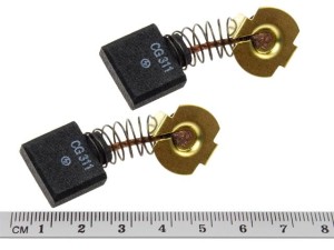 Szczotki węglowe 7x18x16mm; MAKITA CB204, 191 957-7