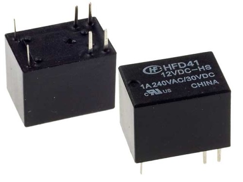 Przekaźnik 12VDC 1A HFD41 / HM4100F; Hongf